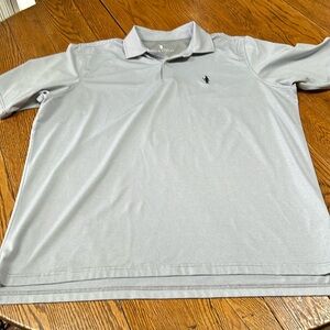 F & G Tech (Fairway & Greene) stipe ok golf shirt.  Great condition. Size 2XL.